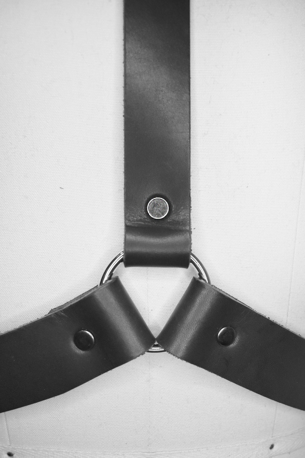 BLACK LEATHER HARNESS